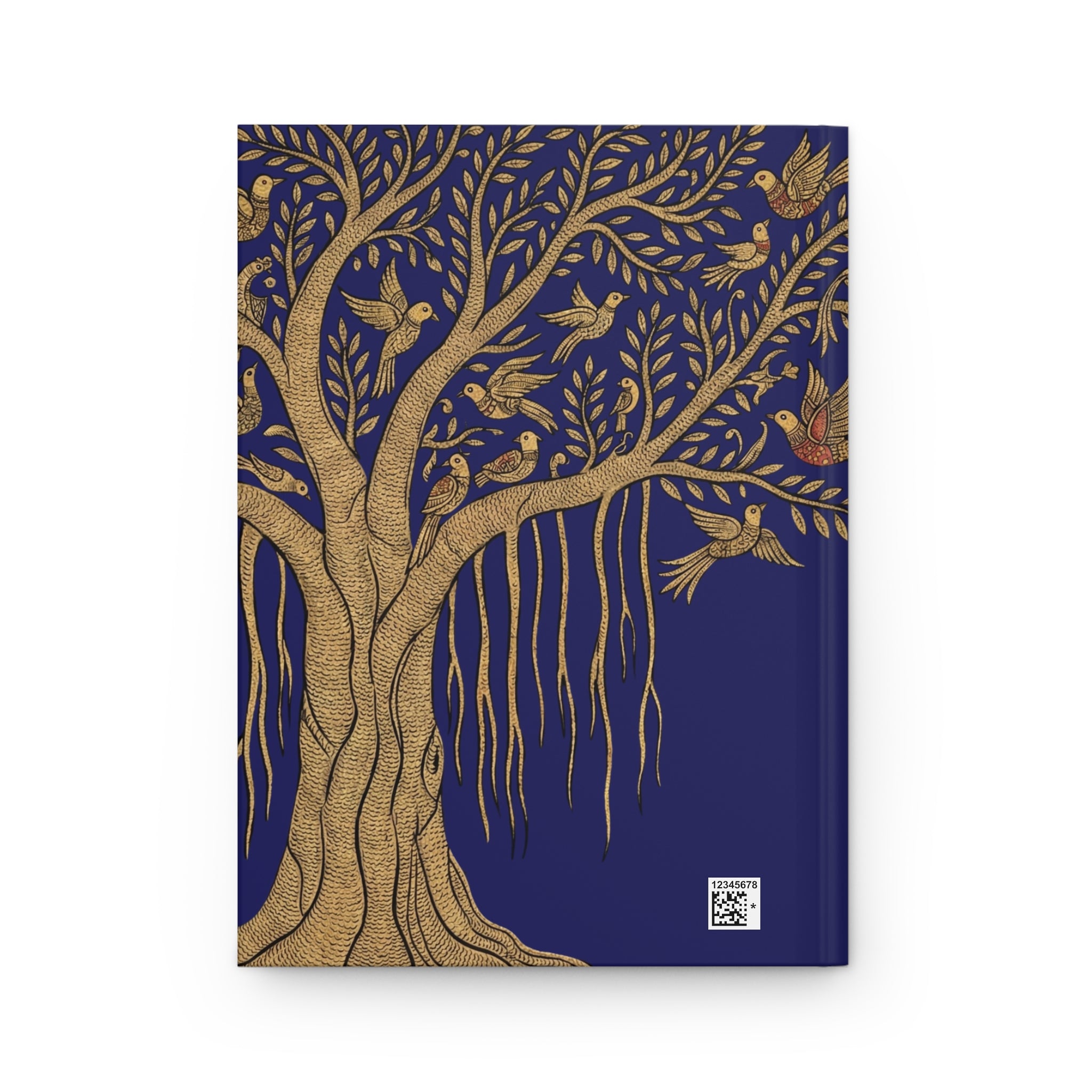 Wisdom Keeper: Royal Indigo Elephant Hardcover Journal